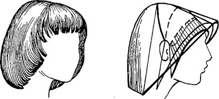 Стрижка на основе «каре» (рис. 112)